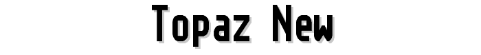 Topaz New font